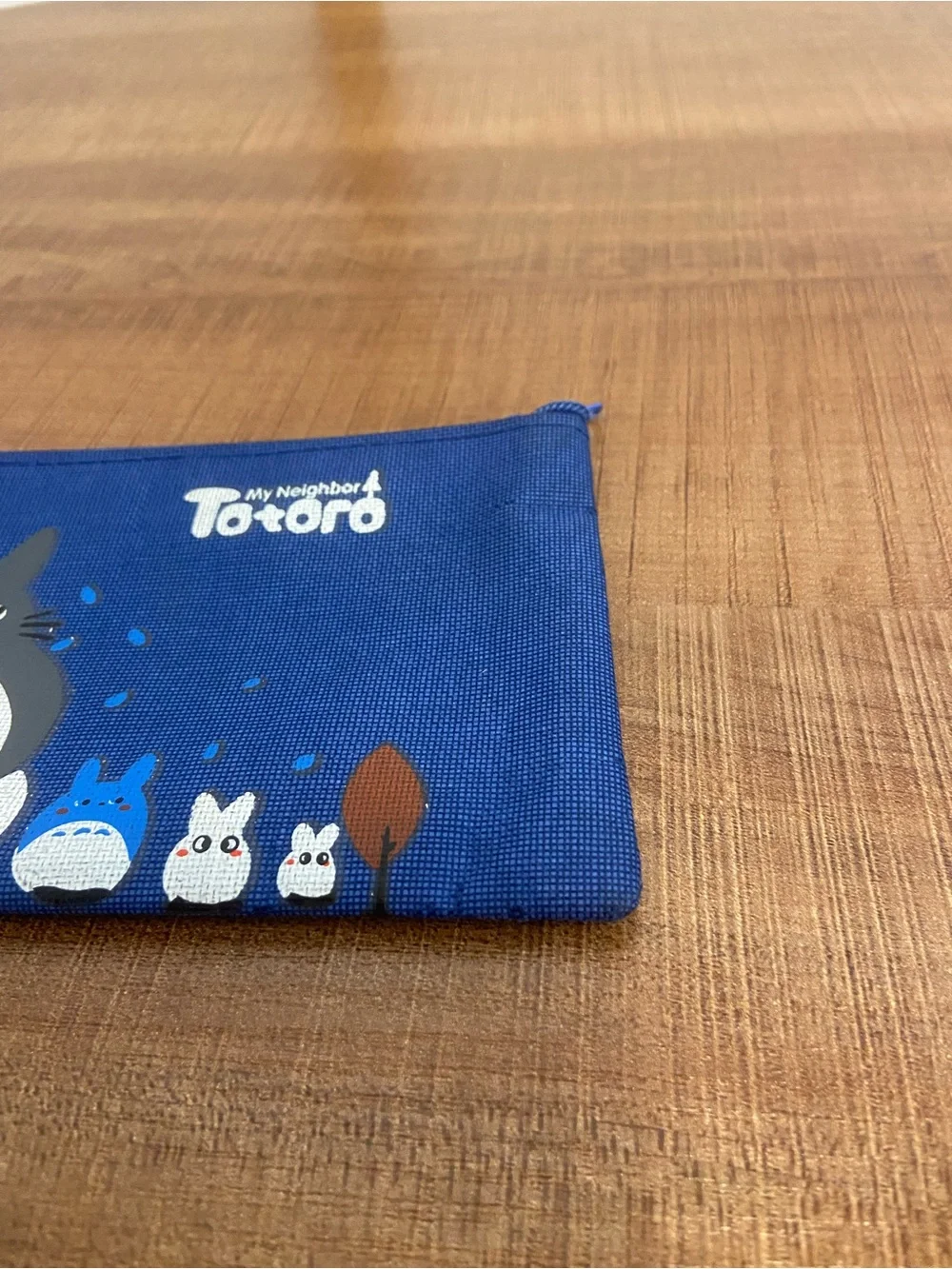 Disney Totoro Blue Canvas Pencil Pouch